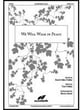 We Will Walk in Peace SATB choral sheet music cover